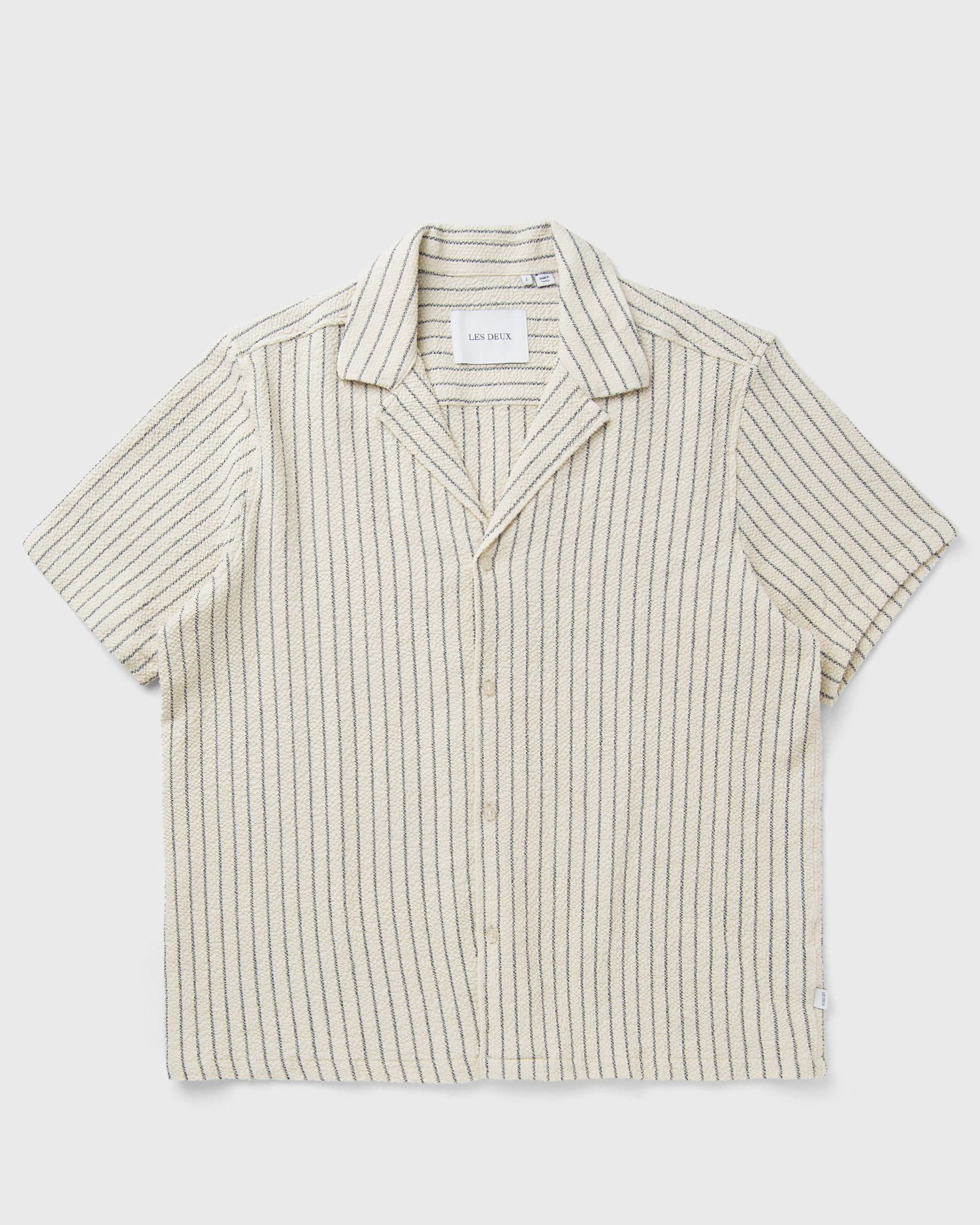 Paita Les Deux Lesley Structured Short Sleeve Shirt Valkoinen | 1000117-215, 0