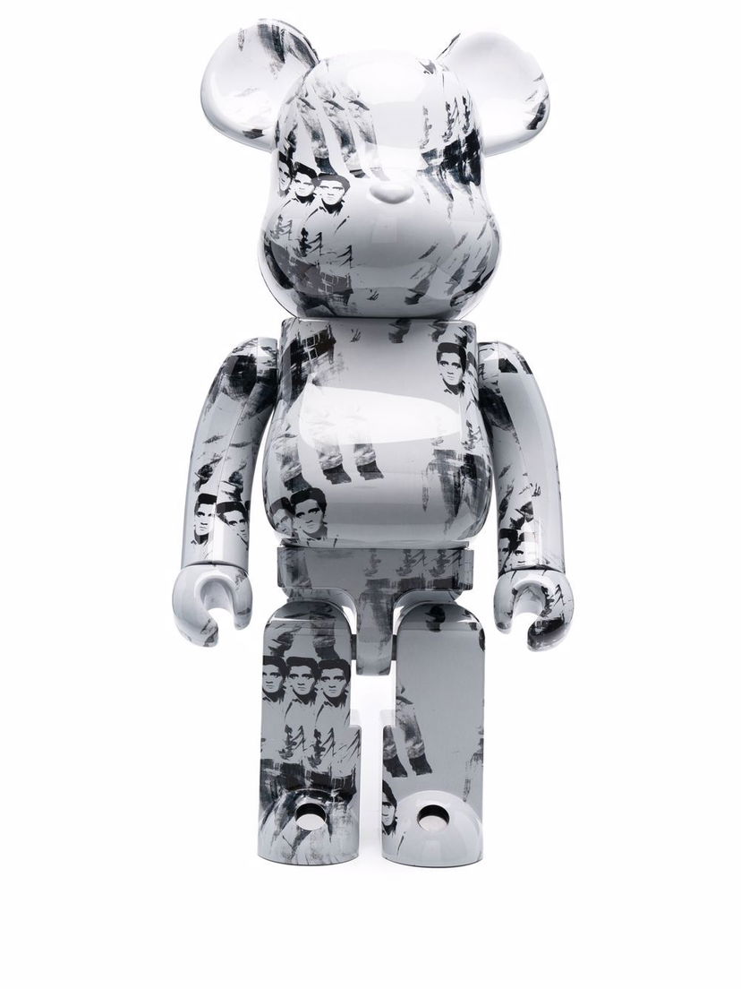 Keräilykelpoinen Medicom Toy Be@rbrick Andy Warhol Elvis toy - Grey Valkoinen | 1000WAELVIS17018112