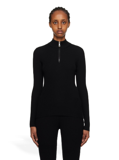 Villapaita Moncler Zip-Up Musta | I20939F00001M1131