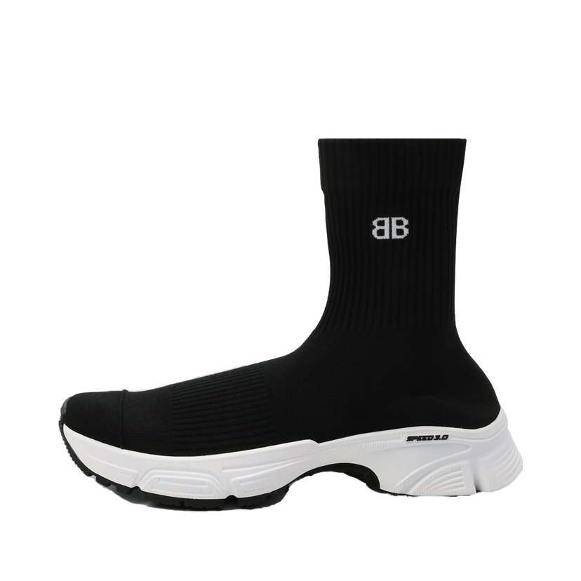 Tennarit ja kengät Balenciaga Speed 3.0 Sneakers "Black & White" Musta | 654466 W2DN1