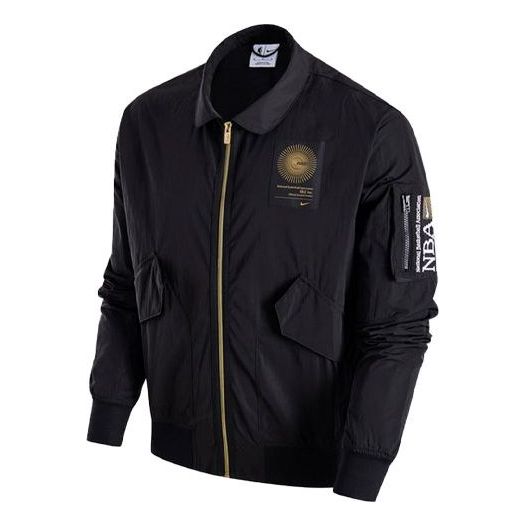 Bomber-takki Nike NBA Sportswear Club Puffer Jacket Musta | FD8436-010