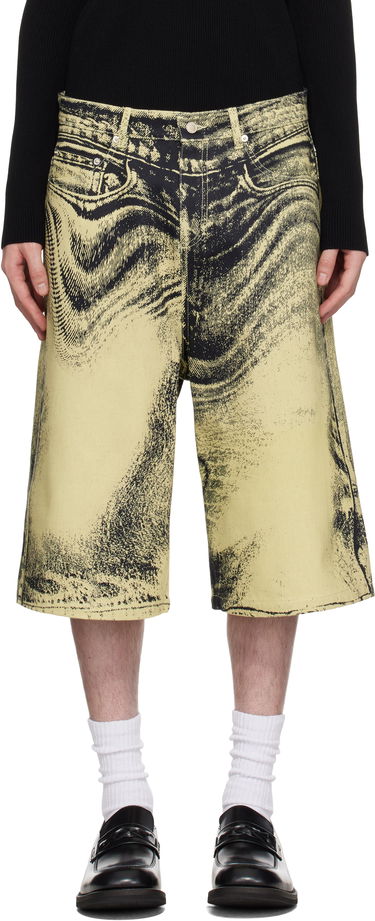 Shortsit Camper CAMPERLAB Distorted Denim Shorts Keltainen | AU00007-005, 0