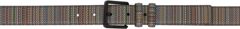 Vyöt Paul Smith Paul Smith 'Signature Stripe' Coated Canvas Belt Monivärinen | M1A-8110-PCOABE-PR