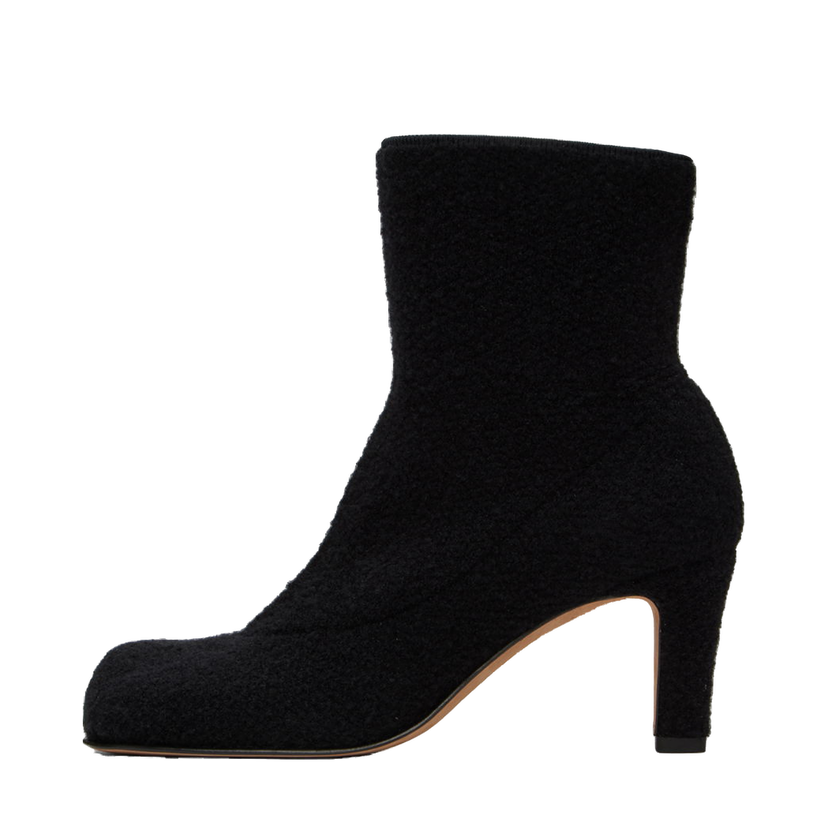 Tennarit ja kengät Bottega Veneta Wool Bouclé Boots "Black" Musta | 708916 V28M0