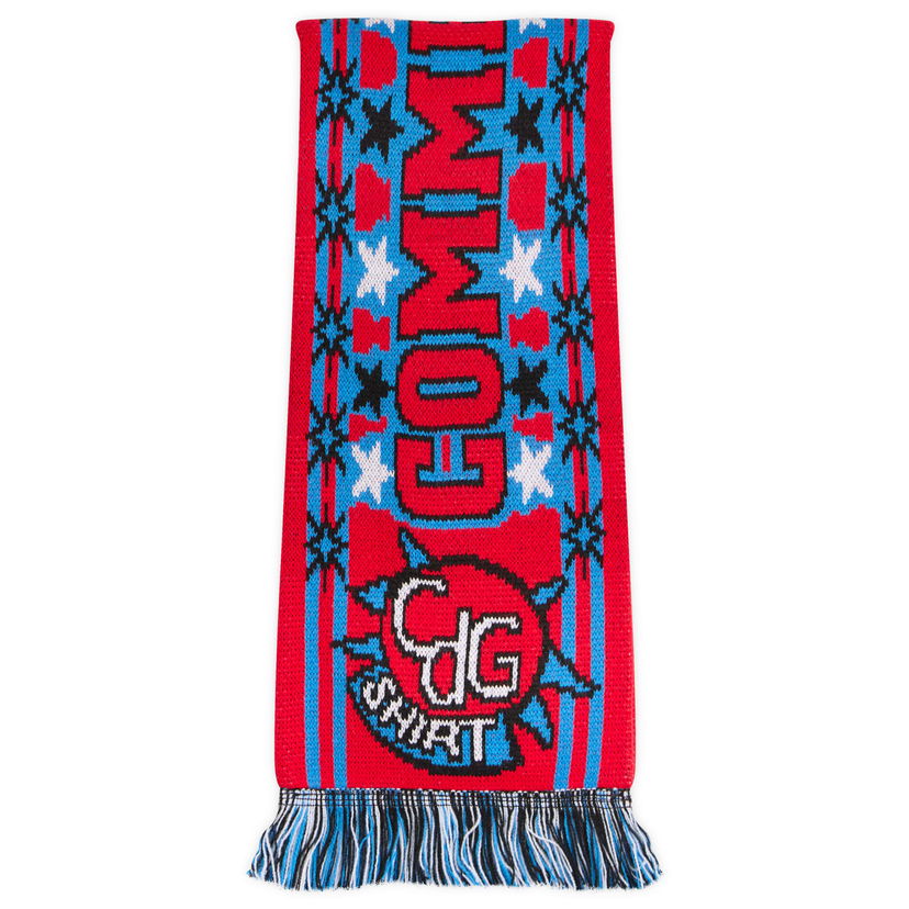 Huivi Comme des Garçons CDG SHIRT Knitted Scarf Punainen | FP-K401-051-1