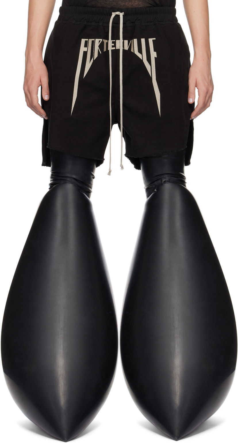 Shortsit Rick Owens Boxers Shorts Musta | RR02D6304 TBEM7