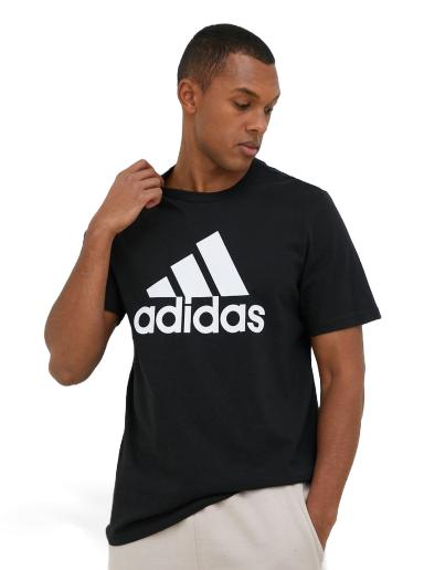 T-paita adidas Performance Cotton T-Shirt Musta | IC9347