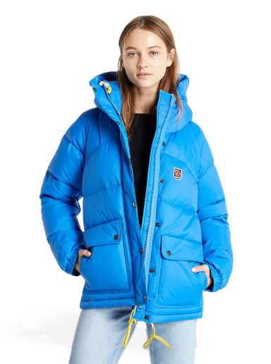 Puffer takki FJÄLLRÄVEN Expedition Down Lite Jacket Sininen | F89995-525