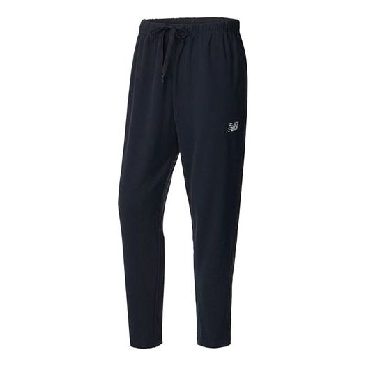 Verryttelyhousut New Balance Training Knit Track Pants Tummansininen | MP21033-ECL