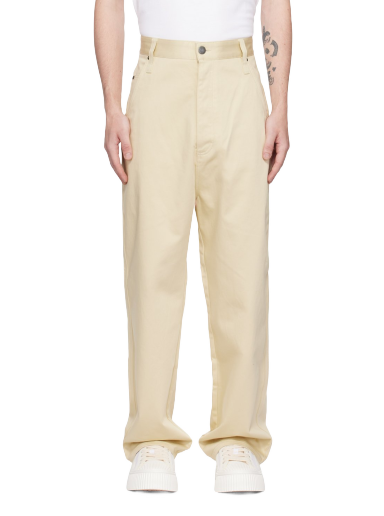Housut AMI Alex Trousers Beige | HTR102.CO0009