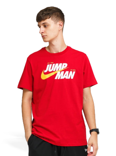 T-paita Jordan Jumpman Crew Punainen | DM3219-687