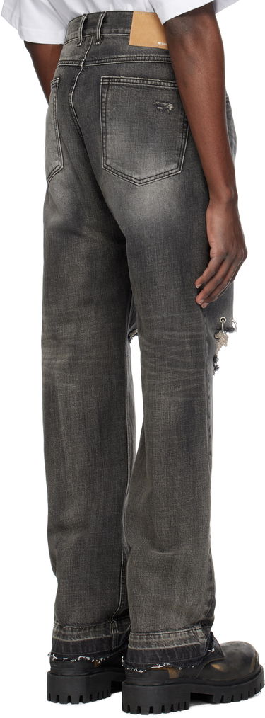 Jeans We11done We11done Distressed Jeans Harmaa | WD-DP0-25-333-M-BK, 2