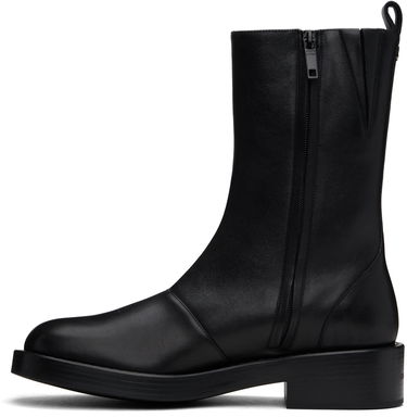 Tennarit ja kengät Courrèges Leather Rider Boots Musta | VESSAB012CR0068, 2