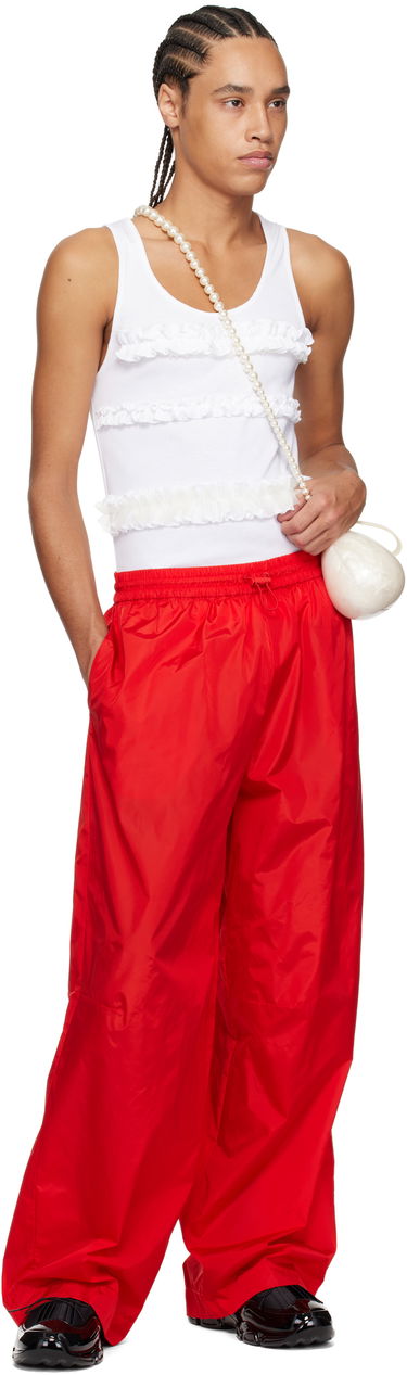 Verryttelyhousut Simone Rocha Simone Rocha Wide Leg Track Pants Punainen | 4146D 1067, 3