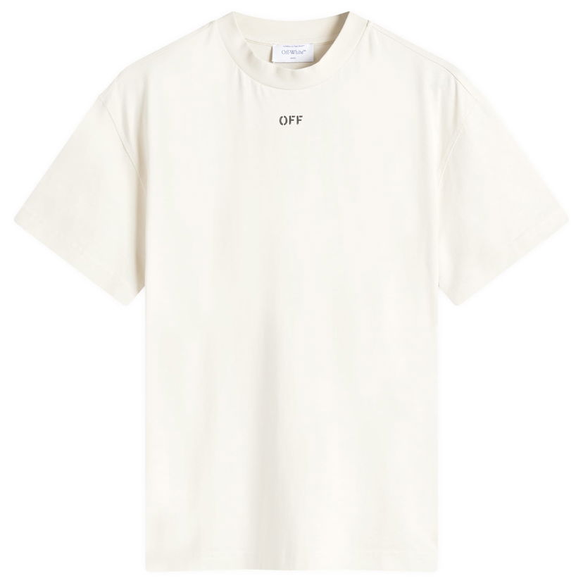 T-paita Off-White Women's Cloud Arrow Regular Fit T-Shirt, Size Large Beige | OWAA089S25JER0050B10