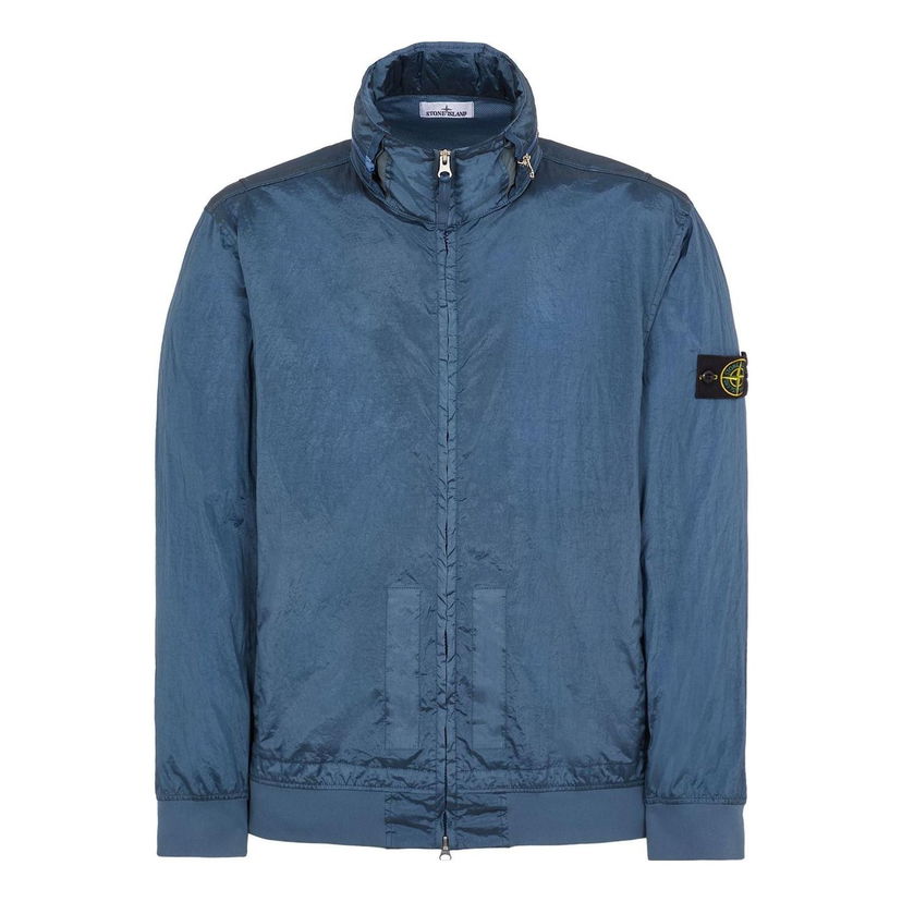 Bomber-takki Stone Island Stone Island Logo Nylon Jacket Sininen | 781541920-V0024
