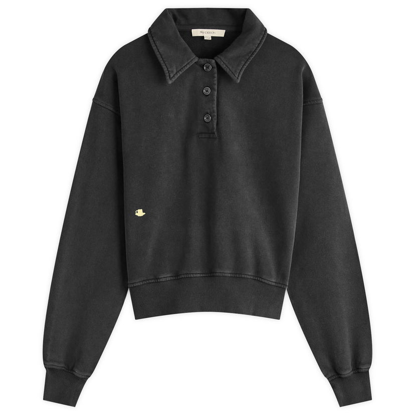 Huppari JW Anderson JW Anderson Polo Sweatshirt, Size Large Musta | JW0243-PG1843-781