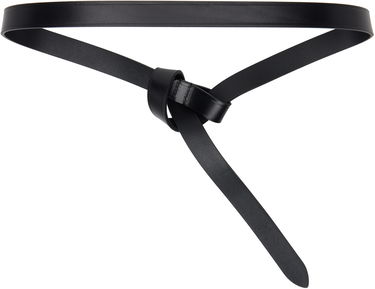 Vyöt ISABEL MARANT Kirka Leather Knot Tie Belt Musta | 24ACE248CFA-A3B65A, 1