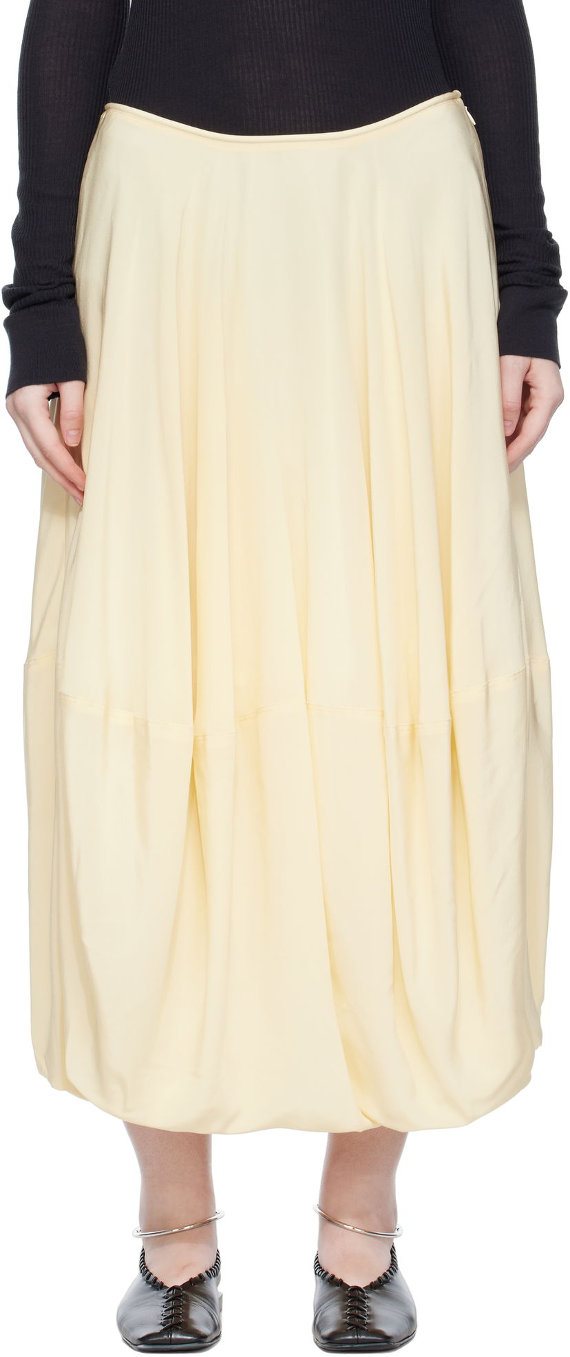 Hame LEMAIRE Balloon Maxi Skirt Keltainen | SK1053 LF1446