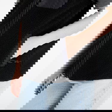 Liivi Carhartt WIP Prentis Full-Zip Fleece Vest Liner with Chest Pocket Musta | I035698-00E.XX, 4