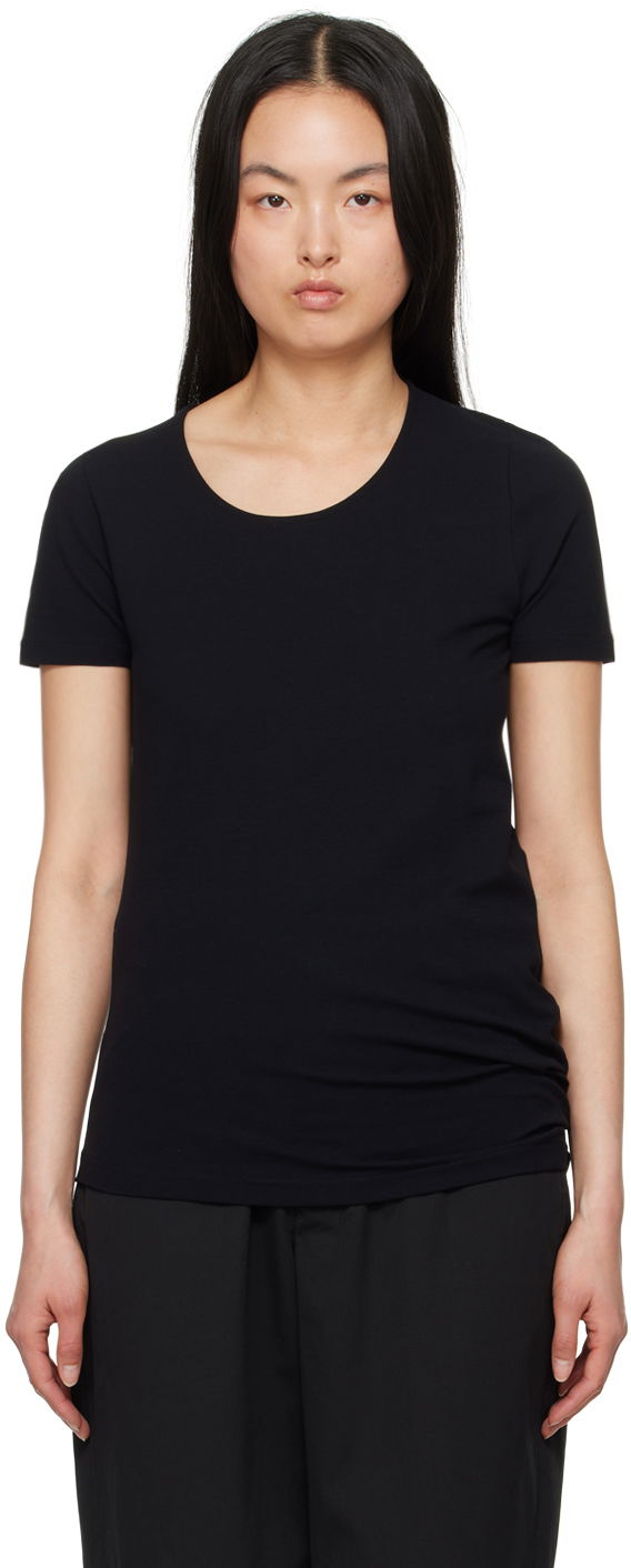 T-paita LEMAIRE Twisted T-Shirt Musta | TO1177 LJ1019