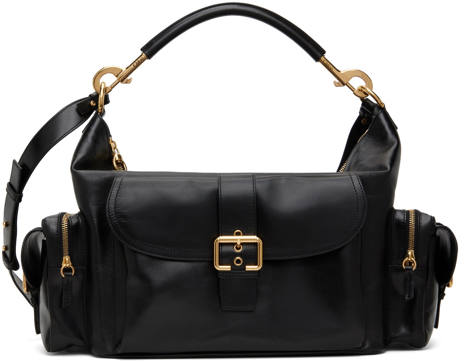 Käsilaukku CHLOÉ Chloé Large Camera Bag Musta | CHC24AS532N83, 0