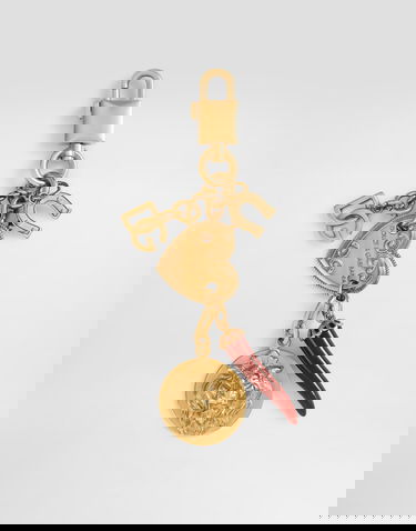 Avaimenperät Dolce & Gabbana Gold-Tone Keychain With Charms Metallinen | BI3364A65708J901, 0