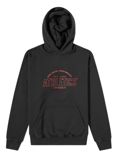 Huppari Sporty & Rich Athletics Hoodie Musta | HO481FB