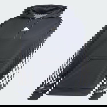 Huppari adidas Performance Future Icons Allover Print Hoodie Harmaa | IB6126, 4