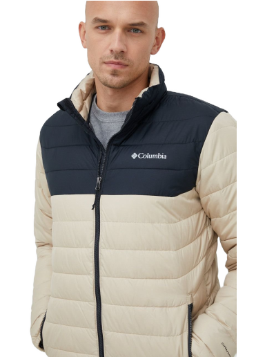 Puffer takki Columbia Jacket Powder béžová barva, Beige | 1698001