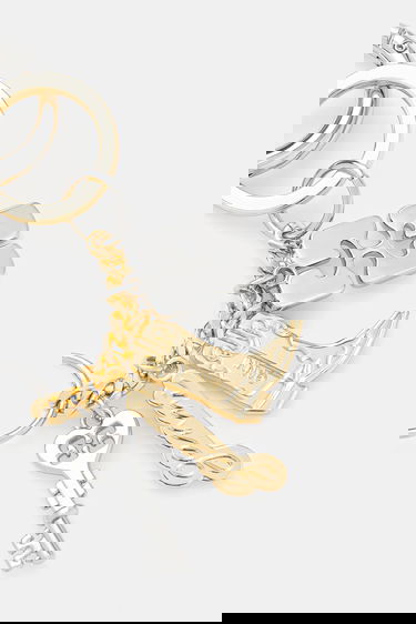 Avaimenperät GANNI GANNI Bou Multi Charm Keychain Metallinen | A6616, 2