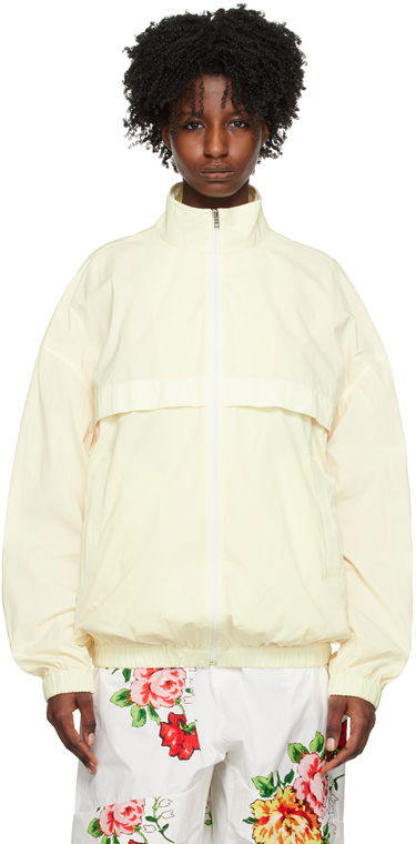 Tuulitakki We11done We11done Stand Collar Windbreaker Jacket Keltainen | WD-JP1-23-256-U-YE, 0