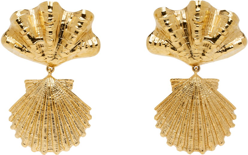 Korvakorut CHLOÉ Chloé 'The Chloé Shells' Drop Earrings Metallinen | CHC25UFE32CB7
