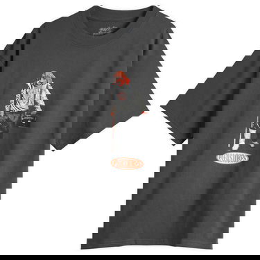 T-paita Pleasures Pleasures Da Funk T-Shirt, Size Small Harmaa | P25DP019-BLK, 0