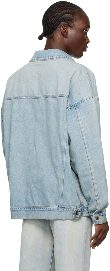 Takki We11done We11done Oversized Denim Jacket Sininen | WD-DJ2-24-353-U-SK, 2