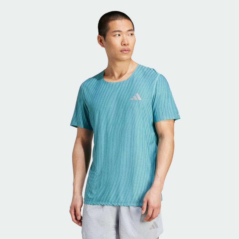 T-paita adidas Performance Adi365 Climacool+ Running T-Shirt Turkoosi | JP3851
