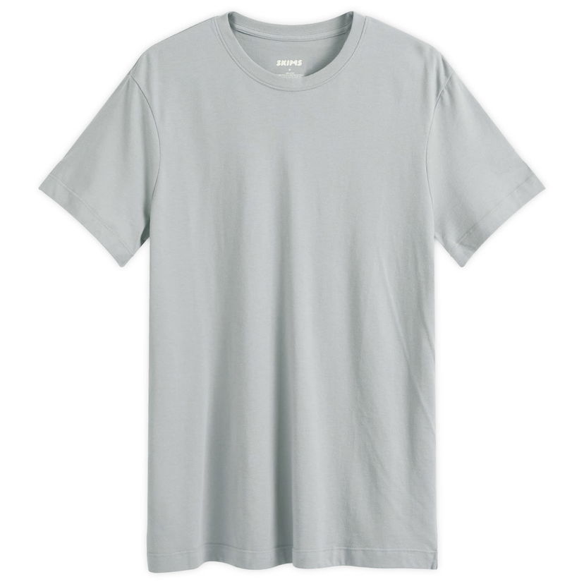 T-paita SKIMS Classic Cotton T-Shirt Harmaa | TP-TSH-5701M-PC