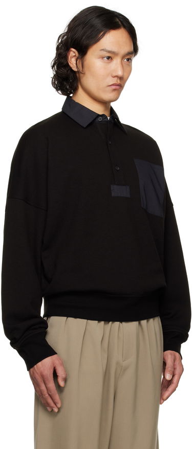 Villapaita The Row The Row Dende Polo Musta | 611-K628, 1