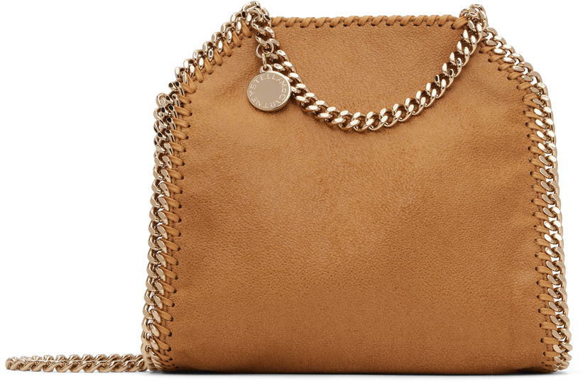 Käsilaukku Stella McCartney Stella McCartney Falabella Tiny Chain Bag Ruskea | 391698WP0404