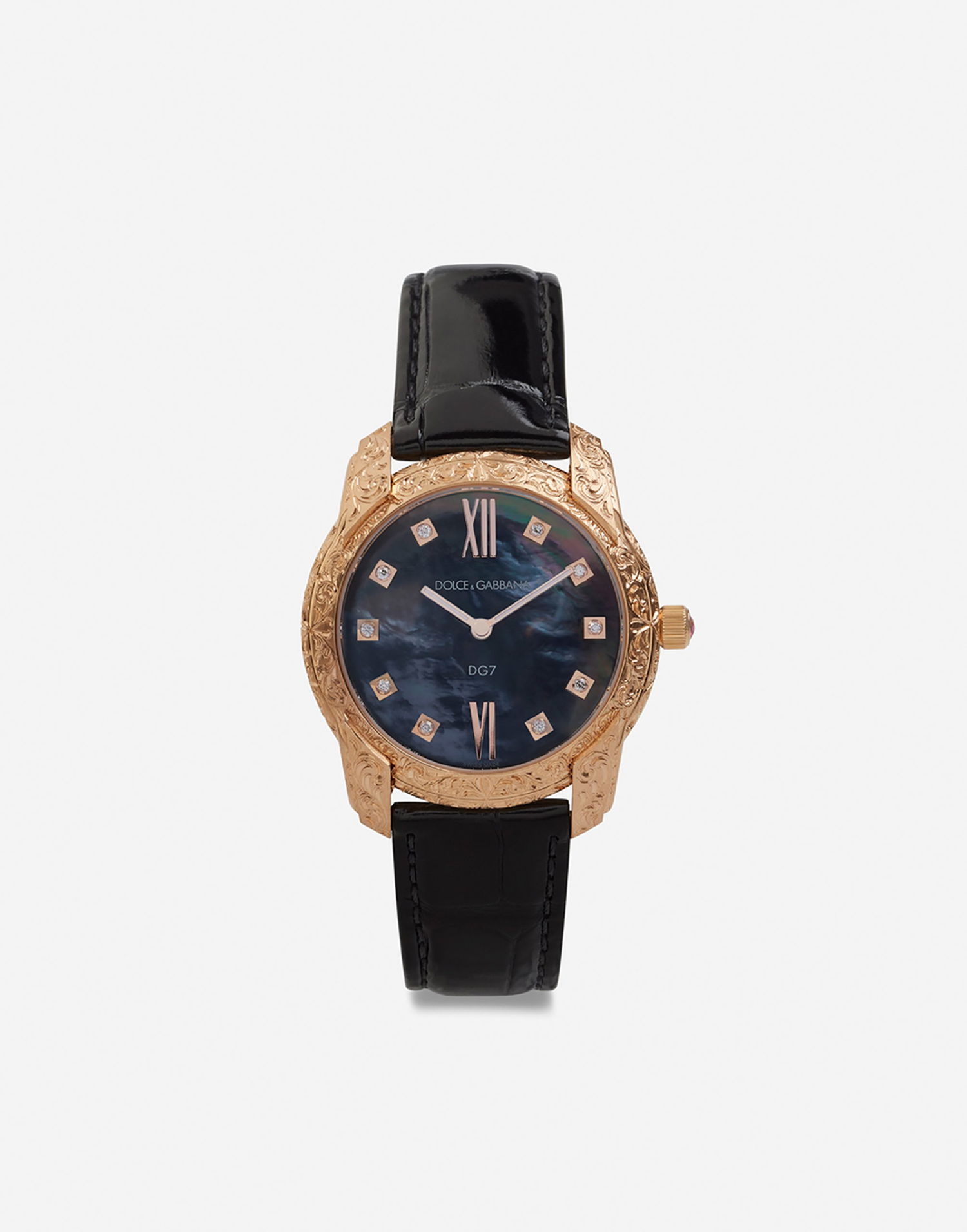 Katsella Dolce & Gabbana Dolce & Gabbana Dg7 Gattopardo Watch with Diamonds Metallinen | WWFE2GXGFDAN0000, 0