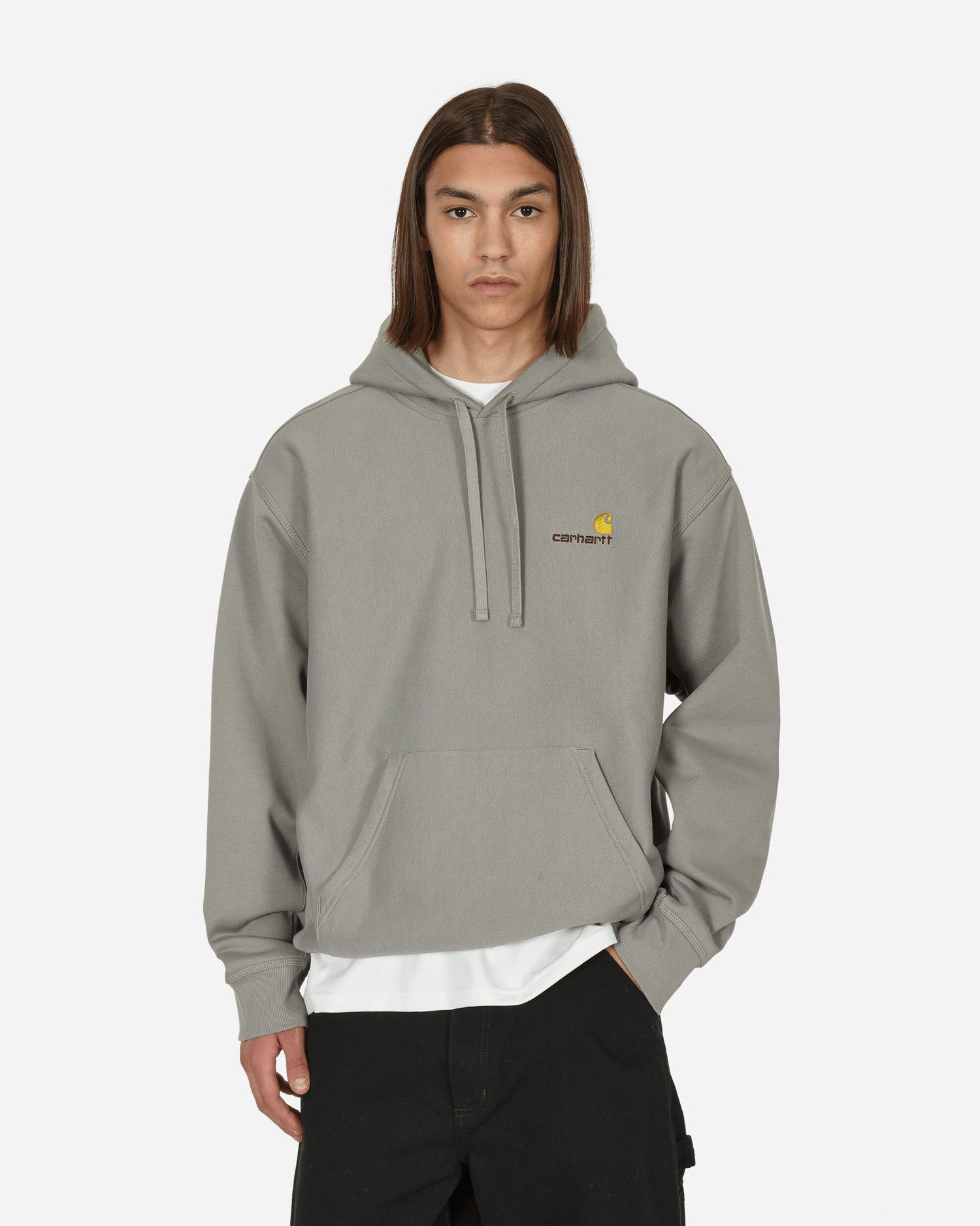 Huppari Carhartt WIP American Script Harmaa | I028279 0WFXX, 0
