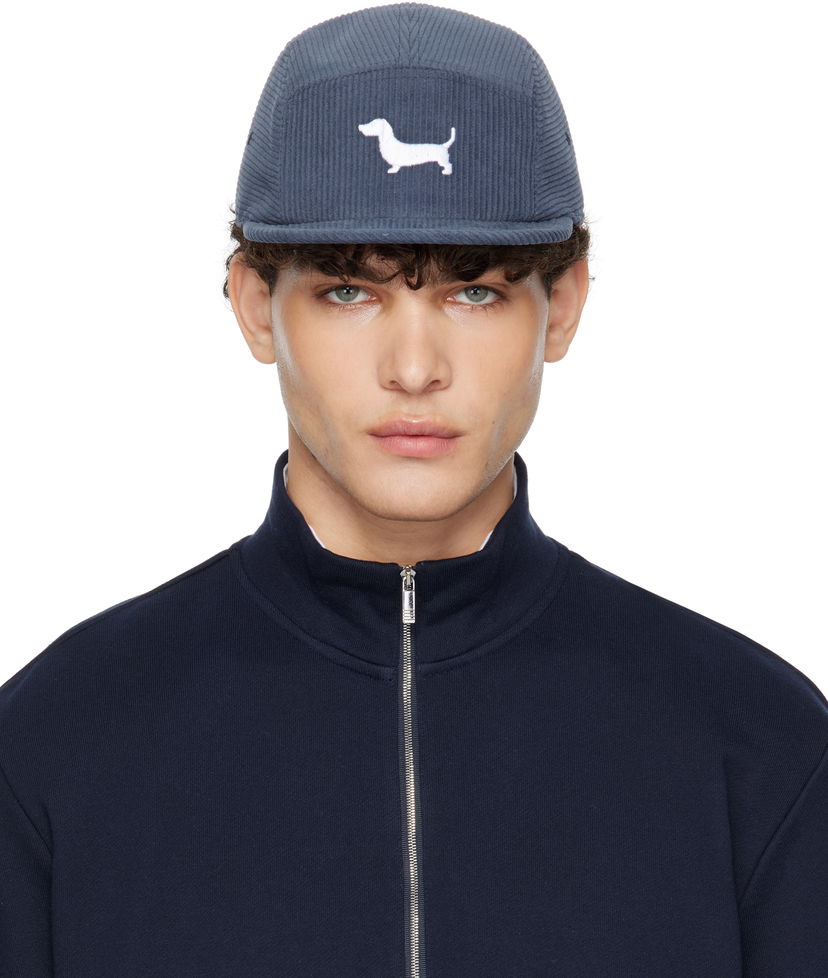 Korkki Thom Browne Corduroy 5-Panel Cap Sininen | MHC364E-E1251