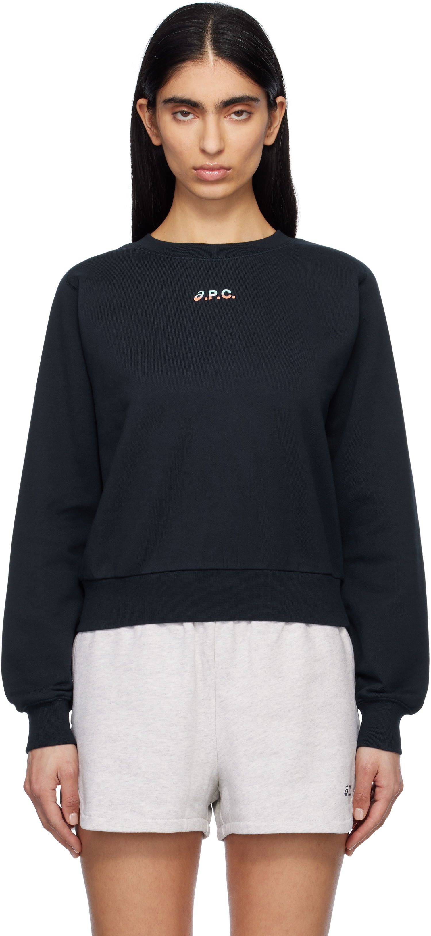 Villapaita A.P.C. A.P.C. ASICS Edition Sweatshirt Musta | COEZD-F27959, 0