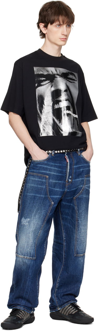 Vaatteet DSQUARED2 Dsquared2 'Soccer' Musta | SNM0433-17702641-2124, 4