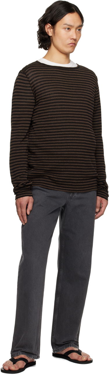 Villapaita The Row The Row Striped Lillard Sweater Ruskea | 885-Y889, 3