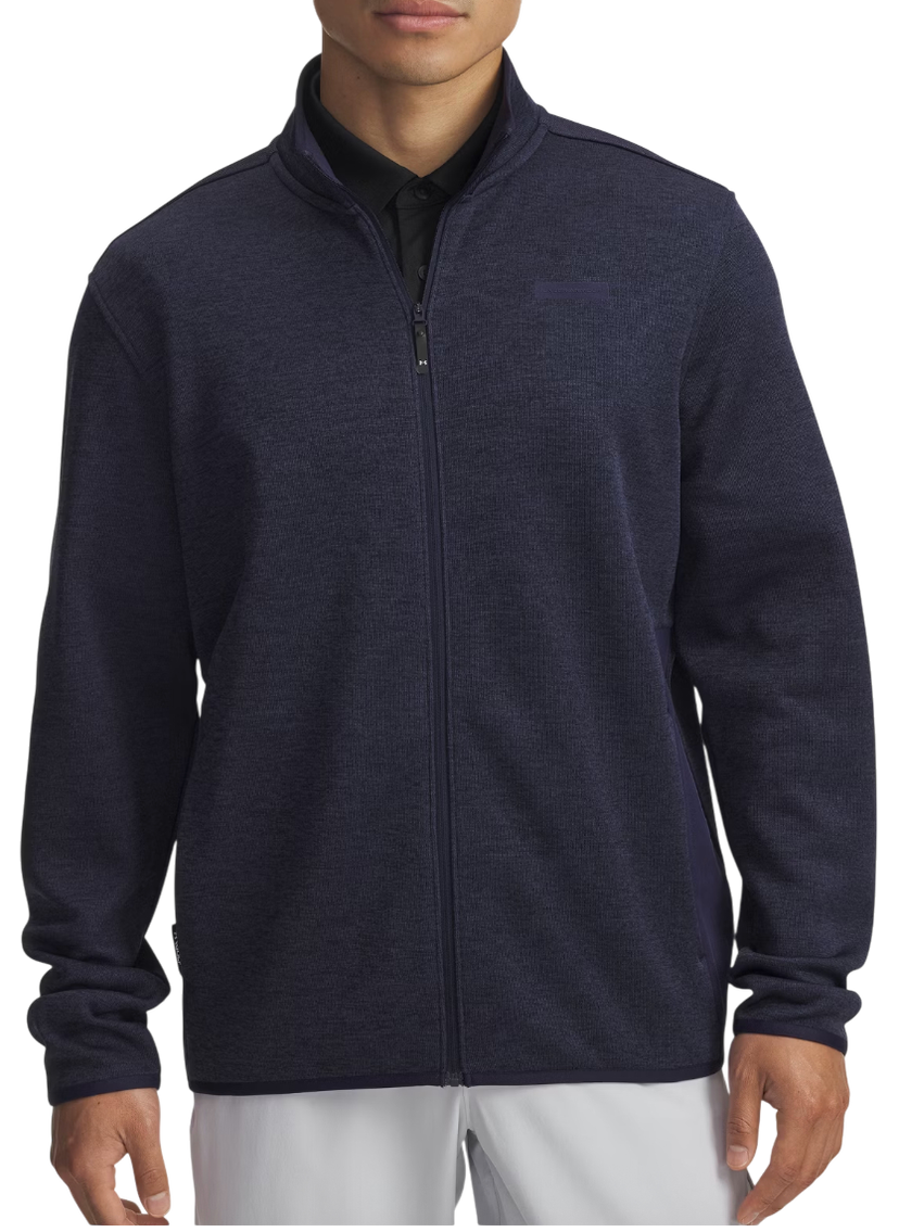 Takki Under Armour Drive Sweaterfleece Full-Zip Jacket Tummansininen | 6005672-410