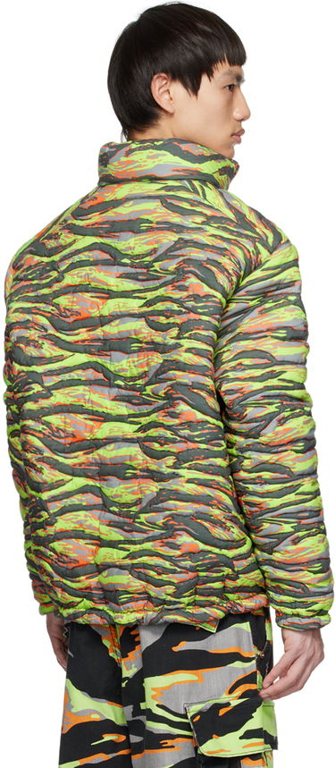 Puffer takki ERL ERL Camo Down Jacket Vihreä | ERL06C003, 2