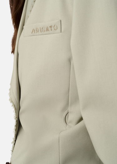 Takki AXEL ARIGATO Thea Frayed Double-Breasted Blazer Beige | A3305001, 8