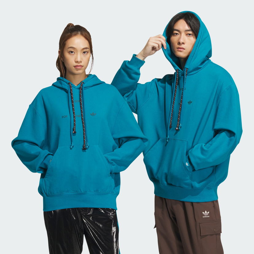 Huppari adidas Originals Song for the Mute Winter Hoodie (Gender Neutral) Tummansininen | IY9518