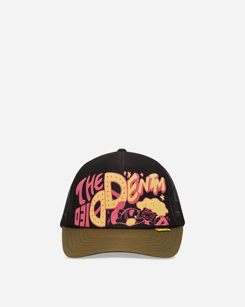 Korkki KAPITAL TH.D.D. The Denim Graphic Trucker Cap Monivärinen | K2506XH547 BLKXKHA